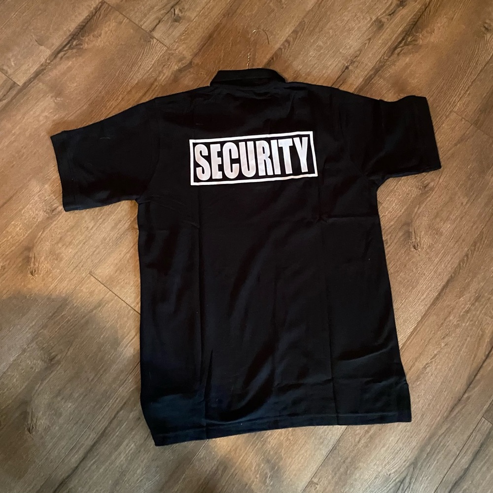 Mens SECURITY Polo shirts